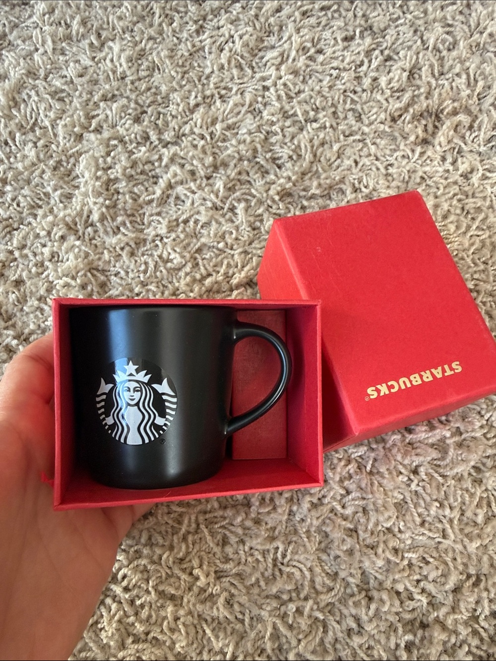 Starbucks Black Espresso Ceramic Mug